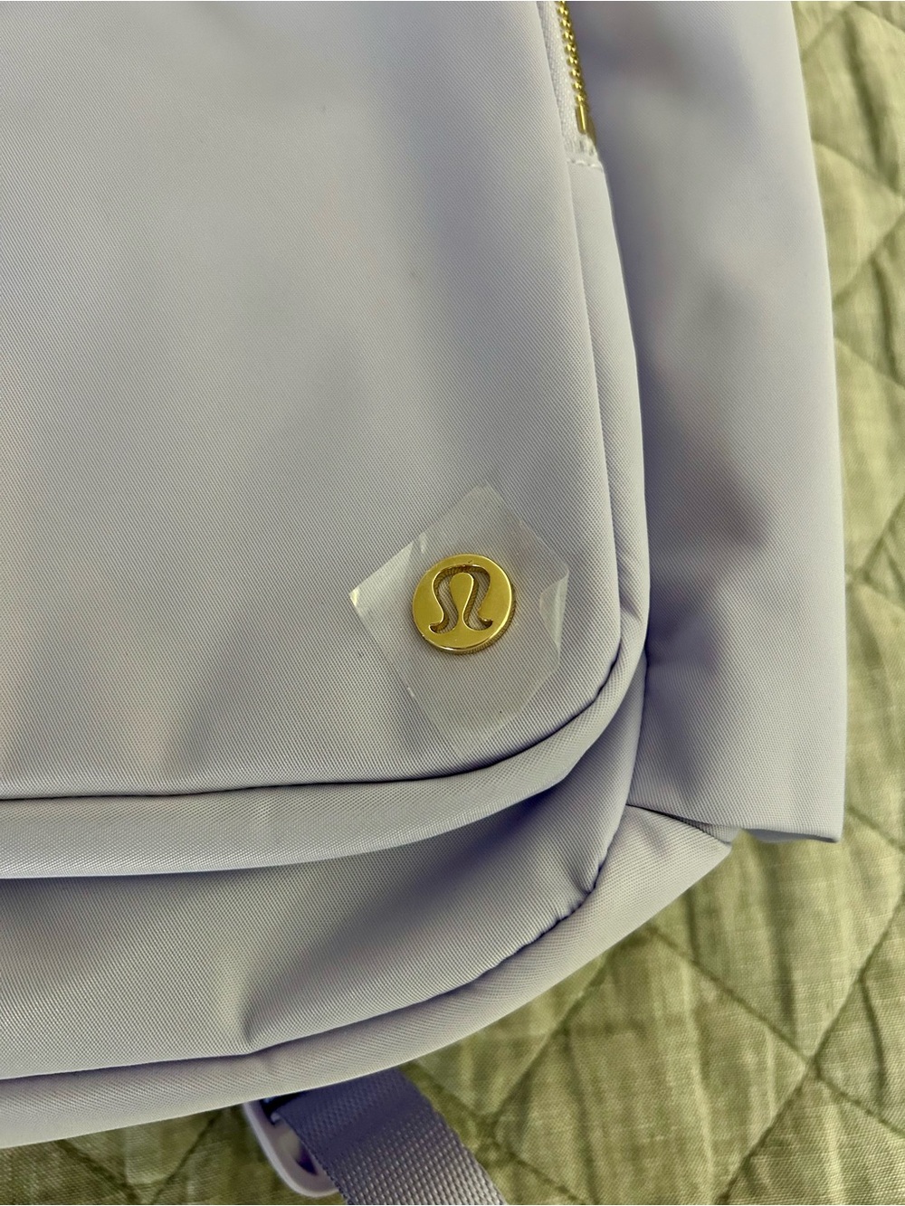 NWT lululemon Everywhere Backpack 22L Metal Hardware Lavender Frost Gold - Picture 3 of 14